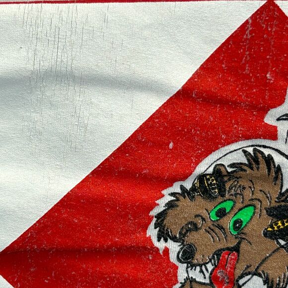 Vintage US Coast Guard Academy Foxtrot T Shirt Mens Large USCGA 80s USA Tee Gray - Picture 4 of 9